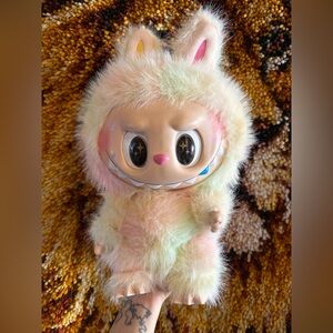 Labubu 38cm yellow rainbow zimomo